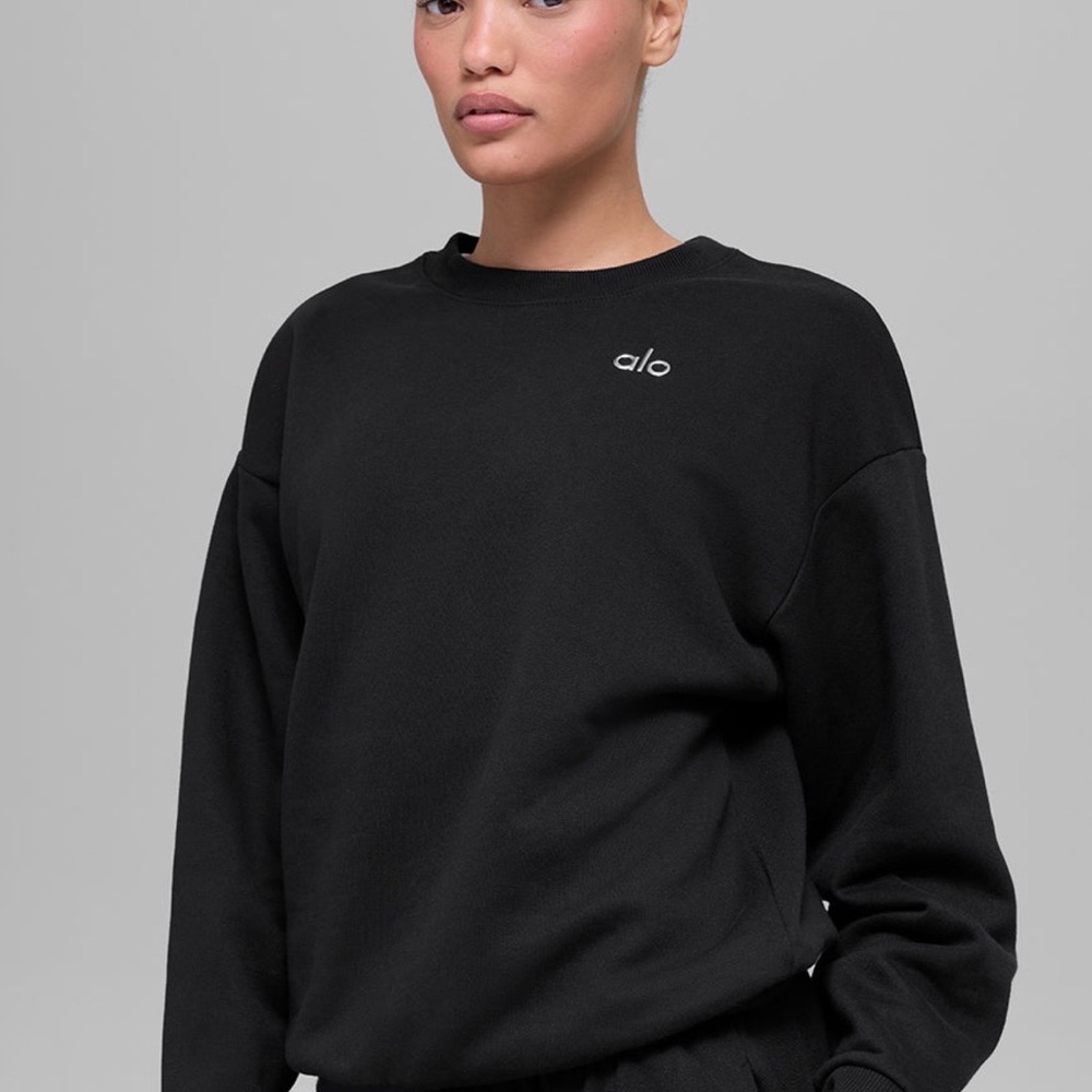 ALO Yoga Classic Black Sweatshirt